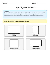 My Online Safety and Communication Workbook