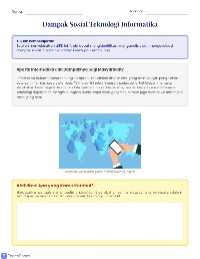 Dampak Sosial Informatika