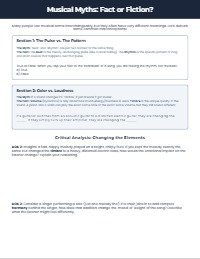 Mastering Music: Active Listening and Analysis