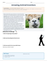 Reading Detective: Staying On Task