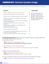 Make this look nicer and condense into 3 pages by combining pages 3-4 and label these are the answer key
