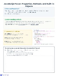 JavaScript Fundamentals