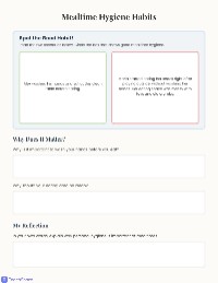 Personal Hygiene During Meals