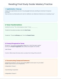 Interactive Final Exam Reading Study Guide