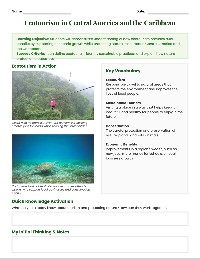 Ecotourism Impact Quick Check