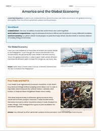 America in the Global Economy