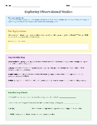 Understanding Observational Studies