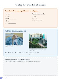 Vocabulario de Frutas en Español