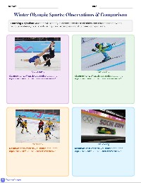Winter Olympic Sports Comparison