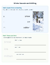 Winter Words Phonics