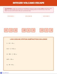 Integer Expedition: Adding and Subtracting Adventure