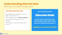 Counting vs. Measuring: Defining Discrete and Continuous Data