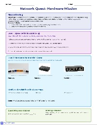 Network Quest: Hardware Heroes