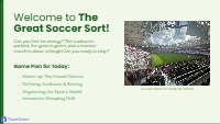 Sorting Soccer Fans by Attributes
