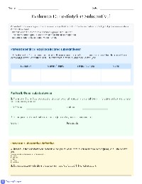 Test de Evaluare: Substantivul
