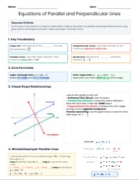 Mastering Parallel and Perpendicular Line Equations