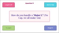 Middle School Gen Alpha Slang Four Corner Game