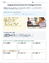 Post-Secondary Organization Skills Research