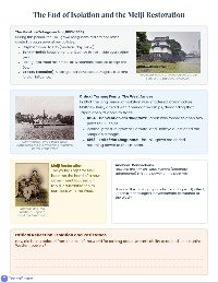 Tokugawa Shogunate Timeline
