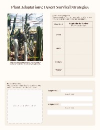 Exploring Desert Adaptations