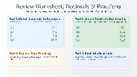 Understanding Decimals and Fractions