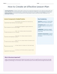 Lesson Planning Guide
