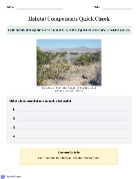 Habitat Quick Check