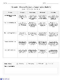 Haunted House Project Rubric