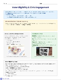 Voter Registration Simulation