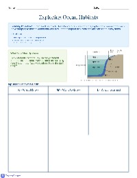 Ocean Habitats Explorer