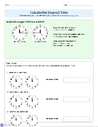 Elapsed Time Practice Guide