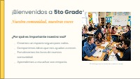 Nuestra comunidad, nuestras voces: 5to grado