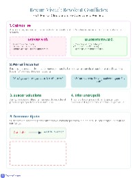 Guía para Resolver Conflictos