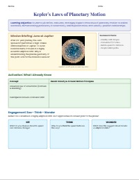 Kepler's Laws: Orbital Mechanics Mastery Module