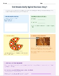 Daily Review Math & Reading