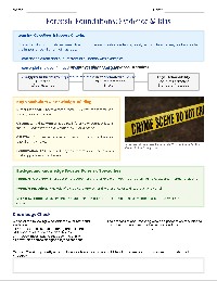 Case Study: Evidence Scenarios