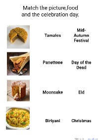 Cultural Foods and Celebrations