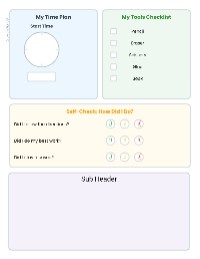 Student Task Management Checklist