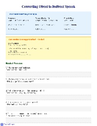 Direct and Indirect Speech