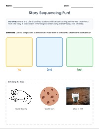 Sequencing Events in If You Give a Mouse a Cookie