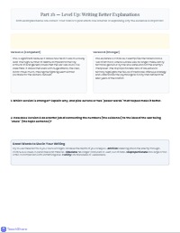 Mastering TEEEL: Focusing on Evidence and Evaluation