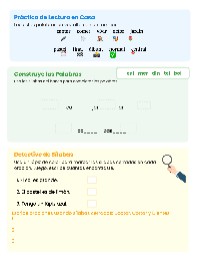 Práctica de Sílabas Cerradas