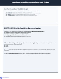Professional Communication for Health Assistants