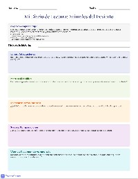 Diario de Lectura Semanal