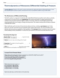 Understanding Monsoon Systems: Atmospheric Circulation Patterns