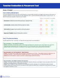 Please take the information from Part 1 to create a quiz with the indicated questions broken out into the sections as they are listed.  Create a color coodrinated rubric based on Part 2.  Create a Decision Matric based on Part 3