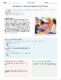 Nursery Workplace English Test