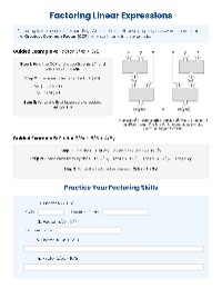 Understanding Linear Expressions