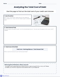 Analyzing Credit Debt Payoff Costs