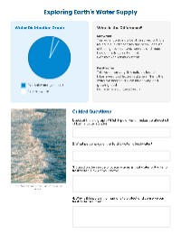 Understanding Earth's Water Sources